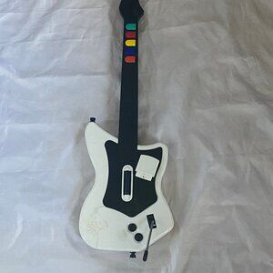 Guitar Hero White Guitar Playstation 2 Guitar Controller S# 95025 (Tested Works)